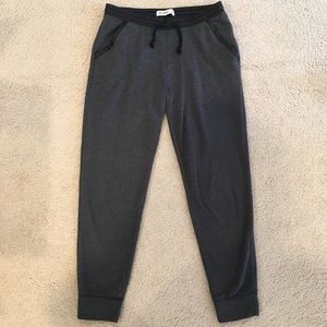 Gray Abercrombie Joggers
